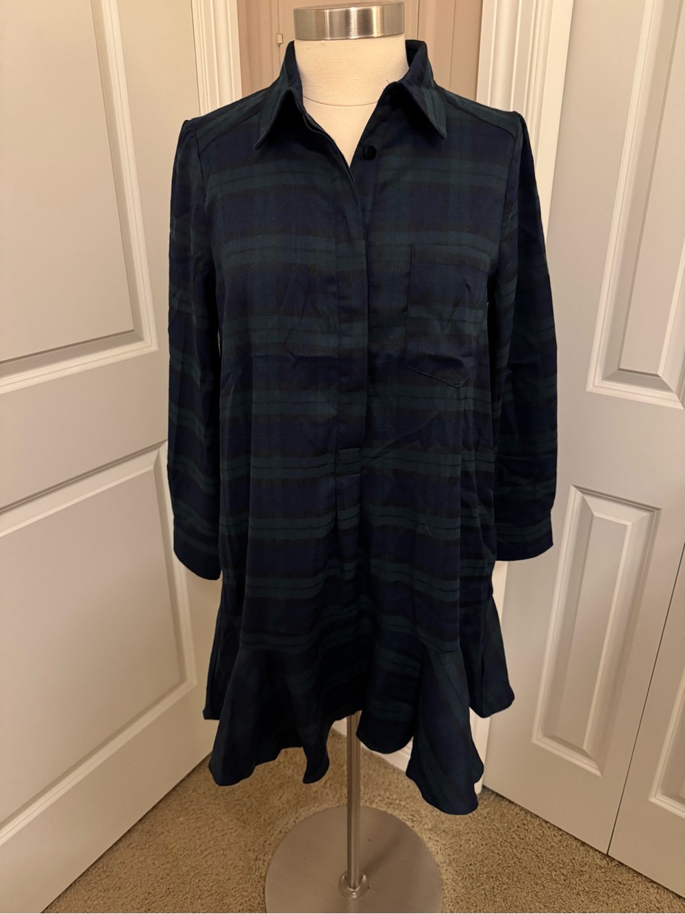 TUCKERNUCK Plaid Shirt Dress